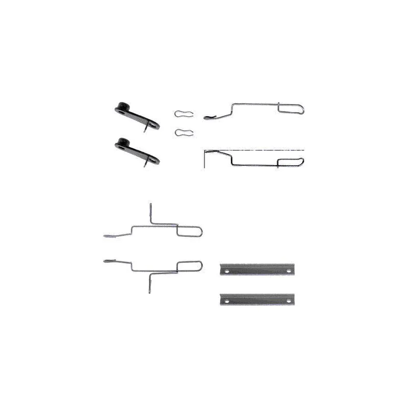 Kit d'accessoires, plaquette de frein à disque TEXTAR 82032200