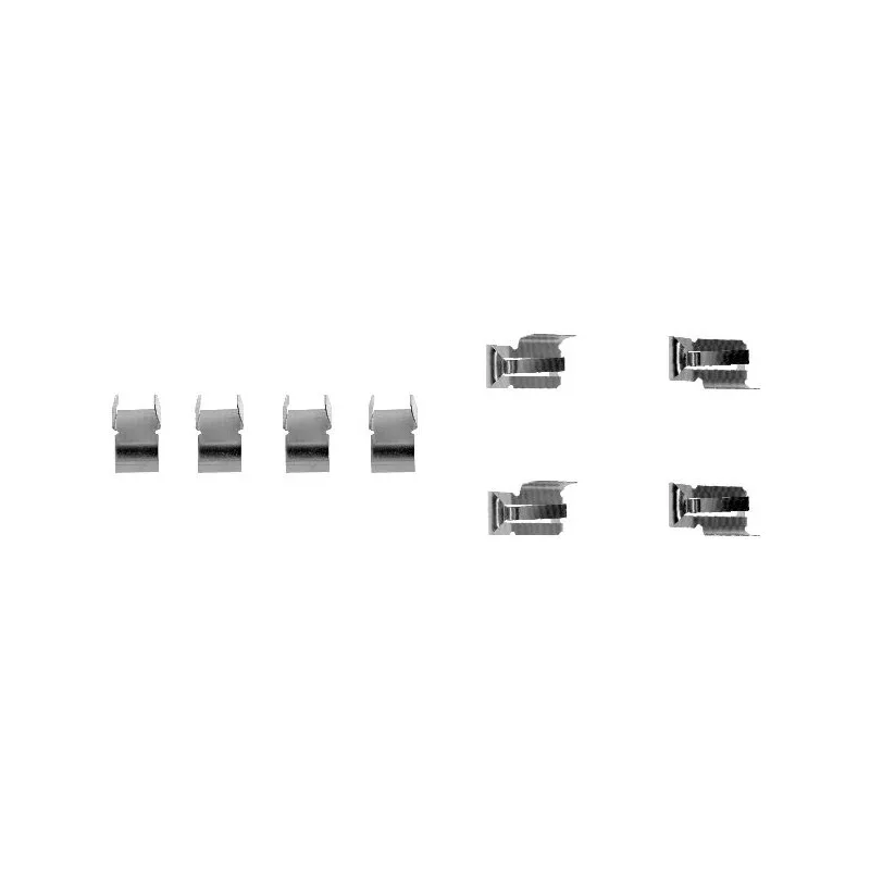 Kit d'accessoires, plaquette de frein à disque TEXTAR 82047200