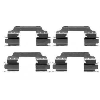 Kit d'accessoires, plaquette de frein à disque TEXTAR 82054100