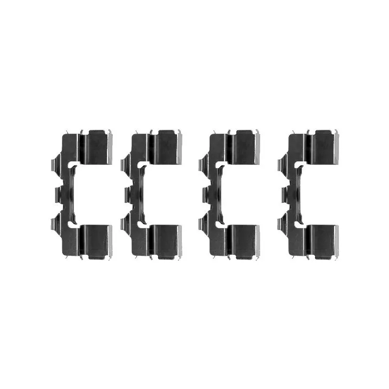 Kit d'accessoires, plaquette de frein à disque TEXTAR 82056600