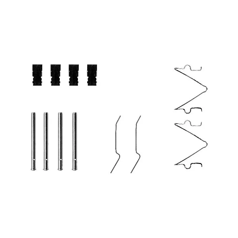 Kit d'accessoires, plaquette de frein à disque TEXTAR 82056900