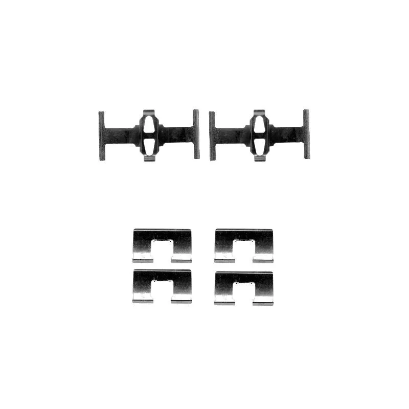 Kit d'accessoires, plaquette de frein à disque TEXTAR 82057700
