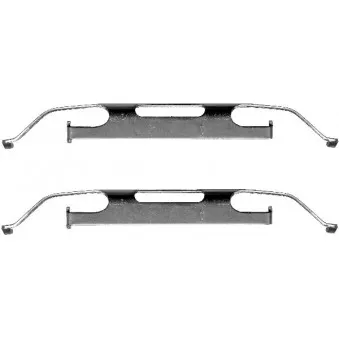Kit d'accessoires, étrier de frein TEXTAR 82059200