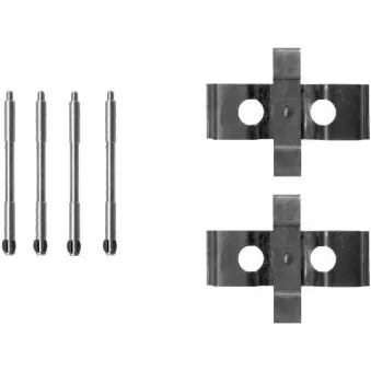 Kit d'accessoires, plaquette de frein à disque TEXTAR 82061600