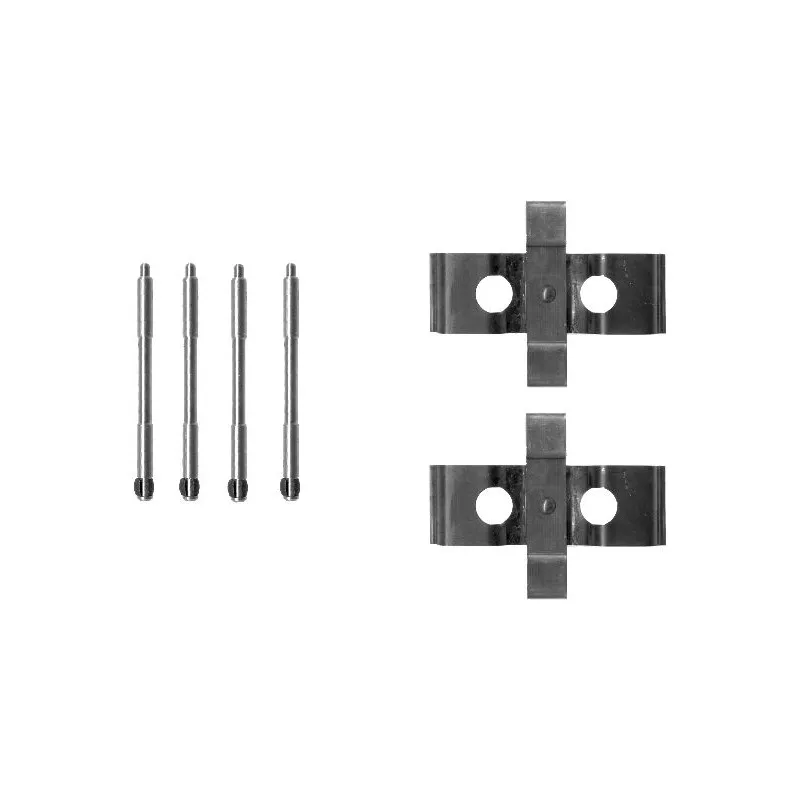 Kit d'accessoires, plaquette de frein à disque TEXTAR 82061600