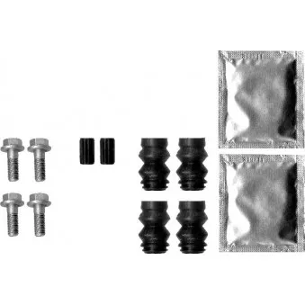 Kit d'accessoires, étrier de frein TEXTAR 82063800