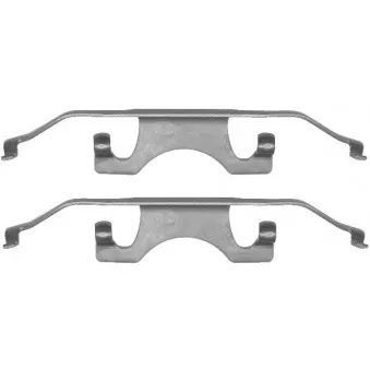 Kit d'accessoires, étrier de frein TEXTAR 82071500