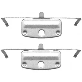 Kit d'accessoires, étrier de frein TEXTAR 82072000