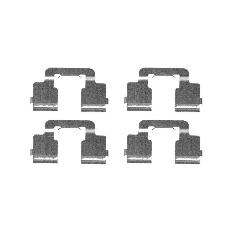 Kit d'accessoires, plaquette de frein à disque TEXTAR 82073900
