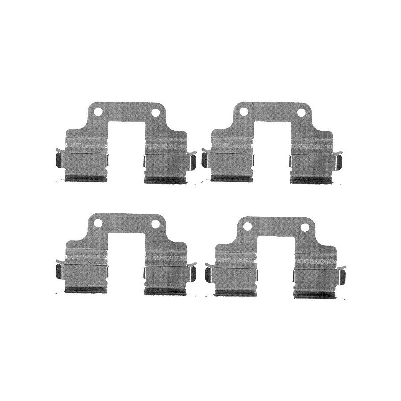 Kit d'accessoires, plaquette de frein à disque TEXTAR 82074100