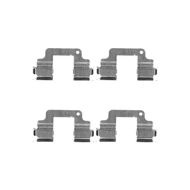 Kit d'accessoires, plaquette de frein à disque TEXTAR 82074200