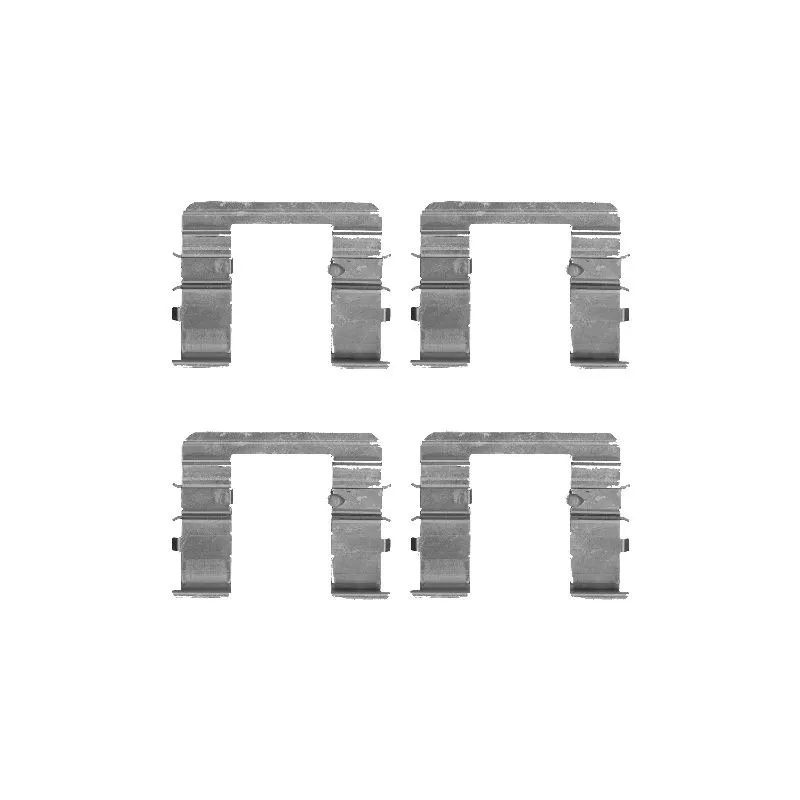 Kit d'accessoires, plaquette de frein à disque TEXTAR 82074300