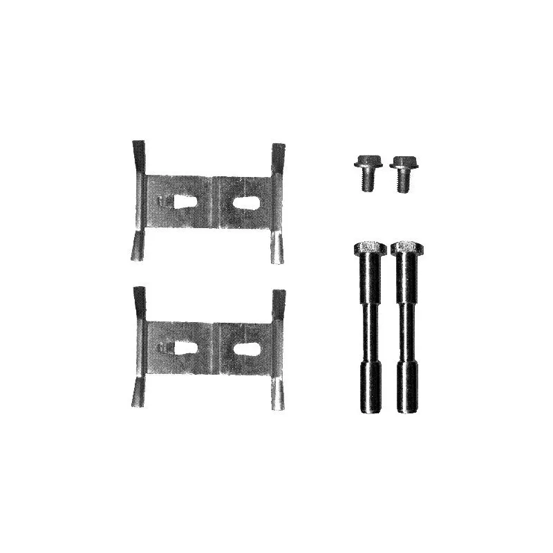 Kit d'accessoires, plaquette de frein à disque TEXTAR 82076500