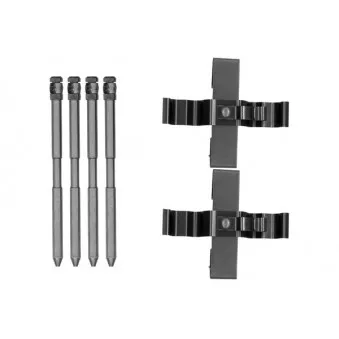 Kit d'accessoires, plaquette de frein à disque TEXTAR 82077500