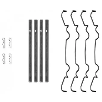 Kit d'accessoires, plaquette de frein à disque TEXTAR 82079101