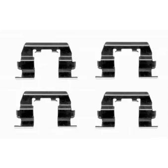 Kit d'accessoires, plaquette de frein à disque TEXTAR 82501500