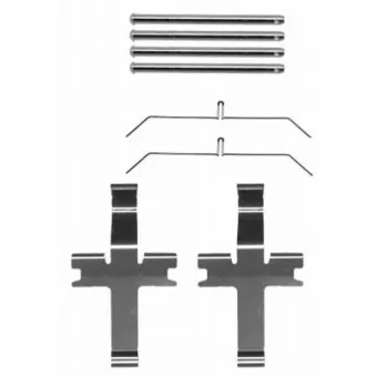Kit d'accessoires, plaquette de frein à disque TEXTAR 82503200
