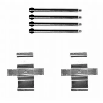 Kit d'accessoires, plaquette de frein à disque TEXTAR 82503700