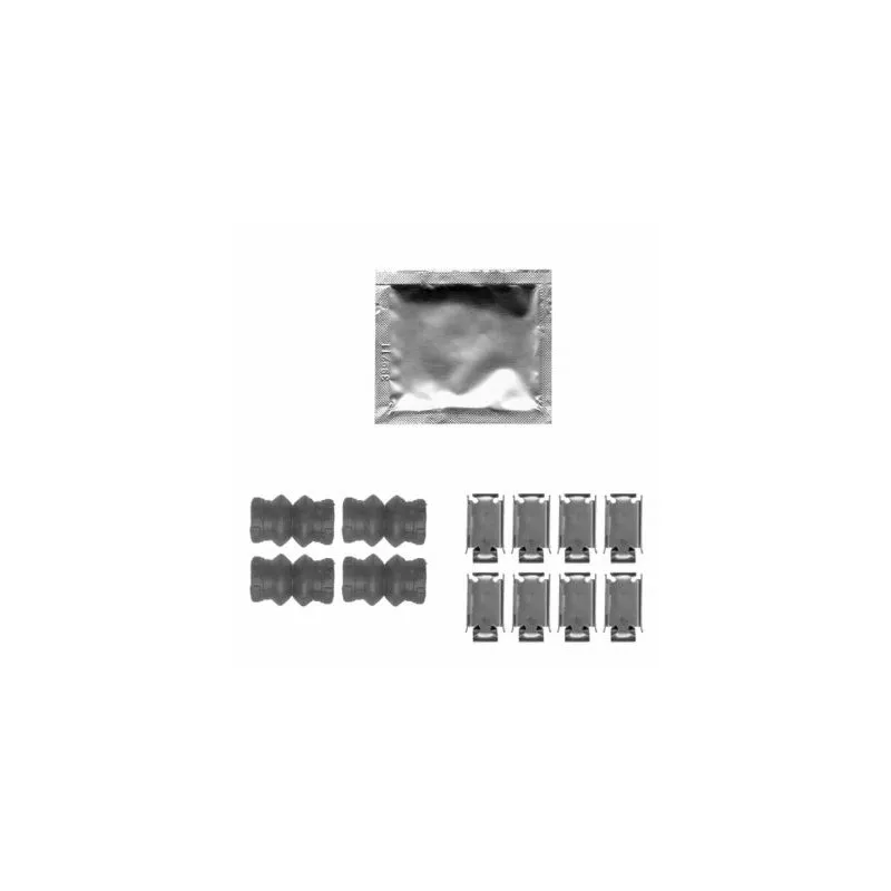Kit d'accessoires, plaquette de frein à disque TEXTAR 82504200
