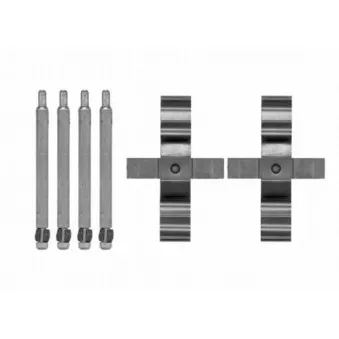 Kit d'accessoires, plaquette de frein à disque TEXTAR 82504300