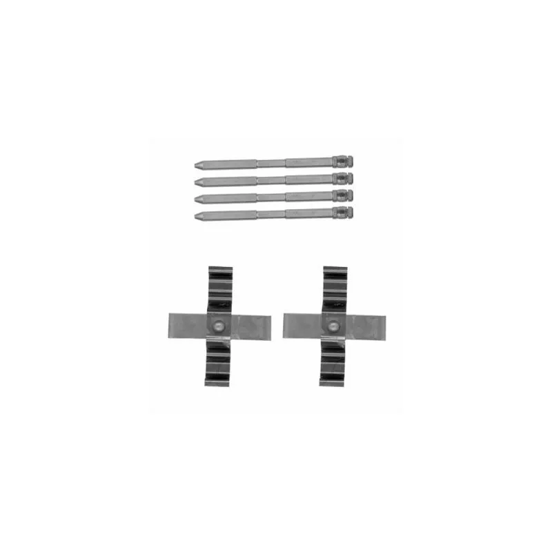 Kit d'accessoires, plaquette de frein à disque TEXTAR 82504500
