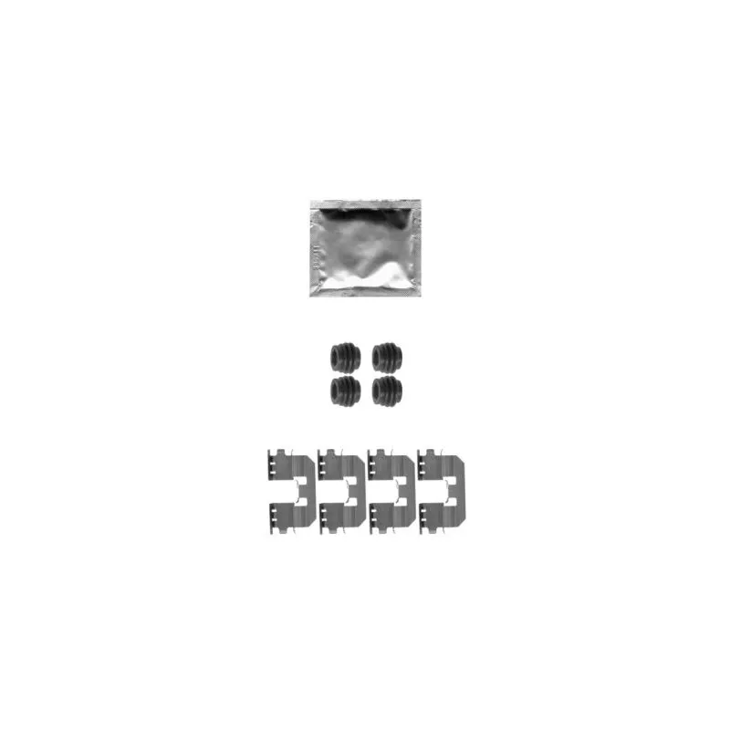 Kit d'accessoires, plaquette de frein à disque TEXTAR 82505000