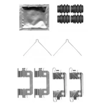 Kit d'accessoires, plaquette de frein à disque TEXTAR 82505100
