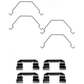 Kit d'accessoires, plaquette de frein à disque TEXTAR 82507000