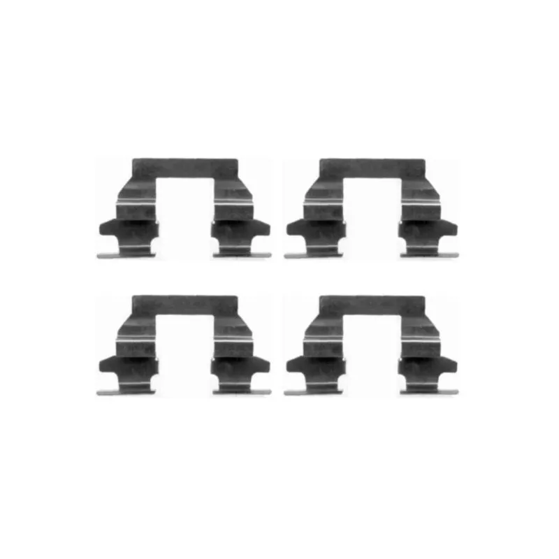 Kit d'accessoires, plaquette de frein à disque TEXTAR 82507600