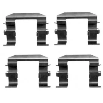 Kit d'accessoires, plaquette de frein à disque TEXTAR 82510900