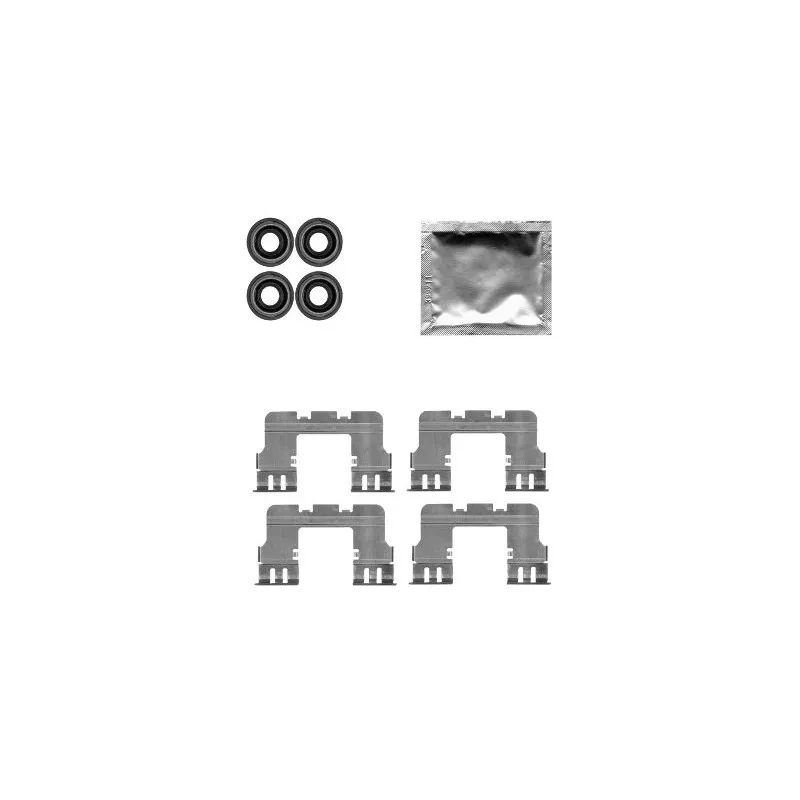 Kit d'accessoires, plaquette de frein à disque TEXTAR 82513700
