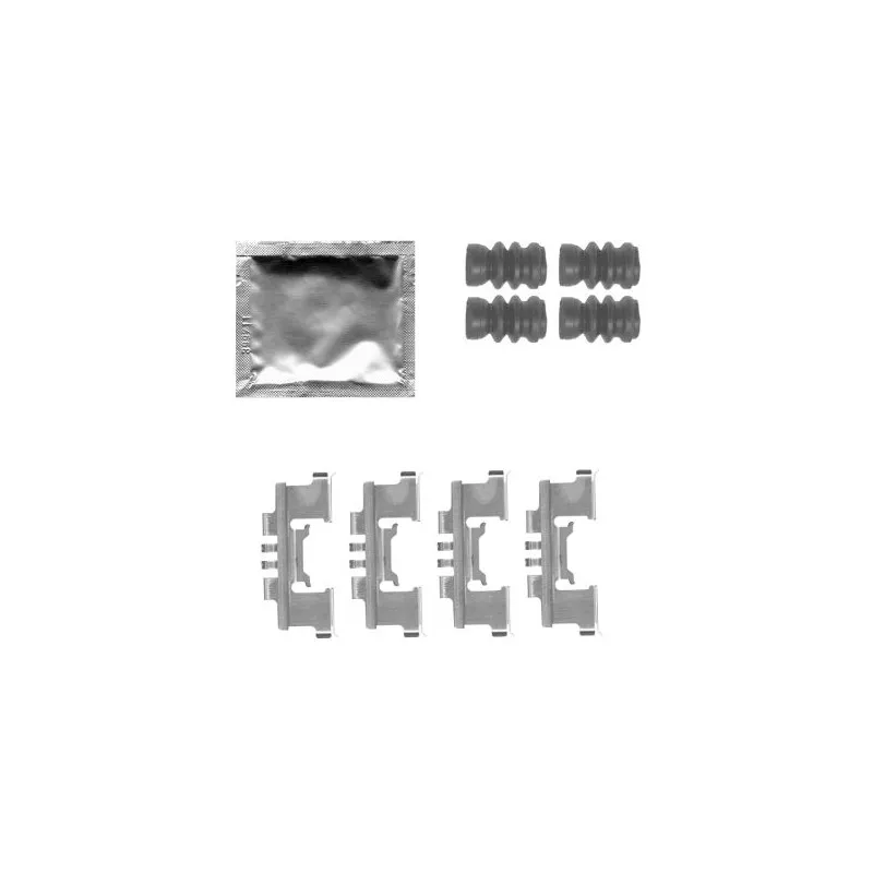 Kit d'accessoires, plaquette de frein à disque TEXTAR 82514000