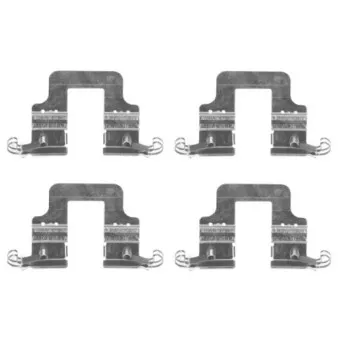 Kit d'accessoires, plaquette de frein à disque TEXTAR 82514200