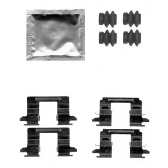 Kit d'accessoires, plaquette de frein à disque TEXTAR 82514600