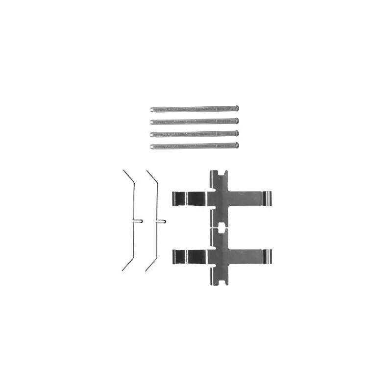 Kit d'accessoires, plaquette de frein à disque TEXTAR 82516500