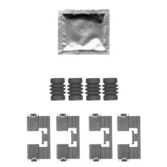 Kit d'accessoires, plaquette de frein à disque TEXTAR 82516700
