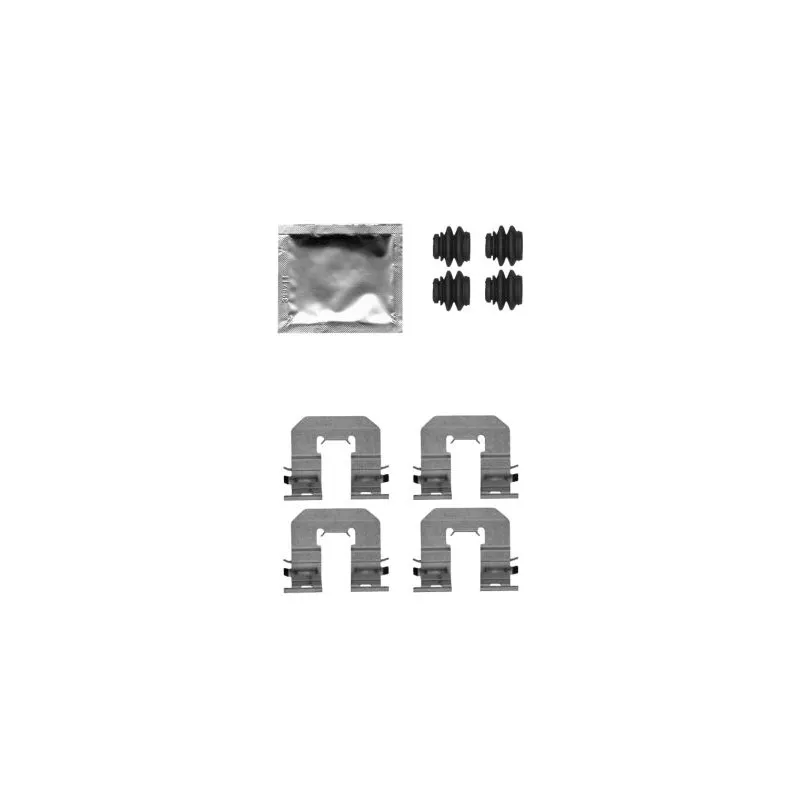 Kit d'accessoires, plaquette de frein à disque TEXTAR 82517400