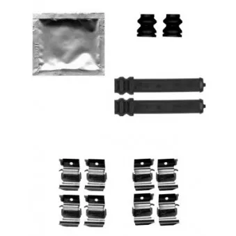 Kit d'accessoires, plaquette de frein à disque TEXTAR 82517500