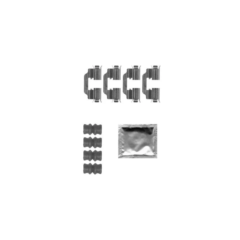 Kit d'accessoires, plaquette de frein à disque TEXTAR 82518700