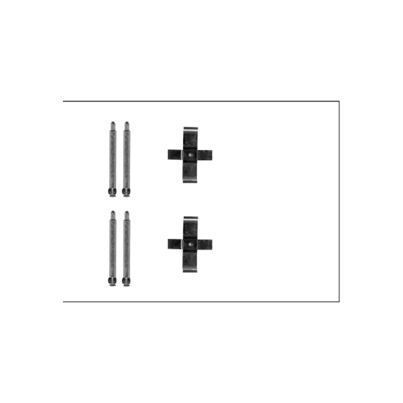 Kit d'accessoires, plaquette de frein à disque TEXTAR 82540800