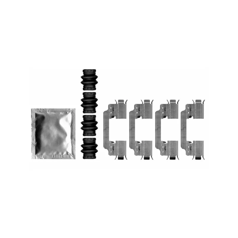 Kit d'accessoires, plaquette de frein à disque TEXTAR 82541700