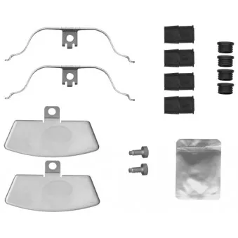 Kit d'accessoires, étrier de frein TEXTAR 82541800