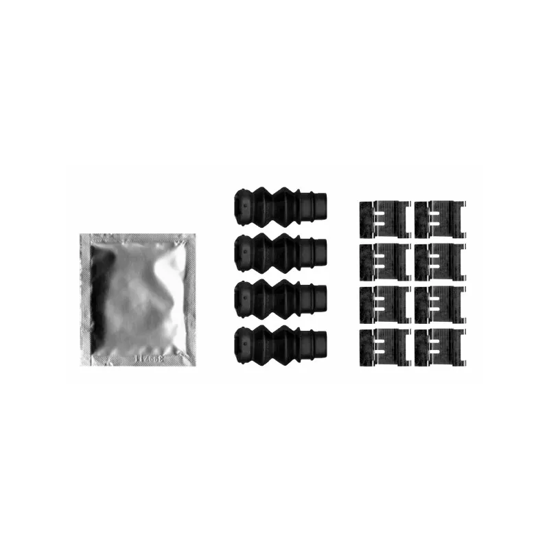 Kit d'accessoires, plaquette de frein à disque TEXTAR 82541900