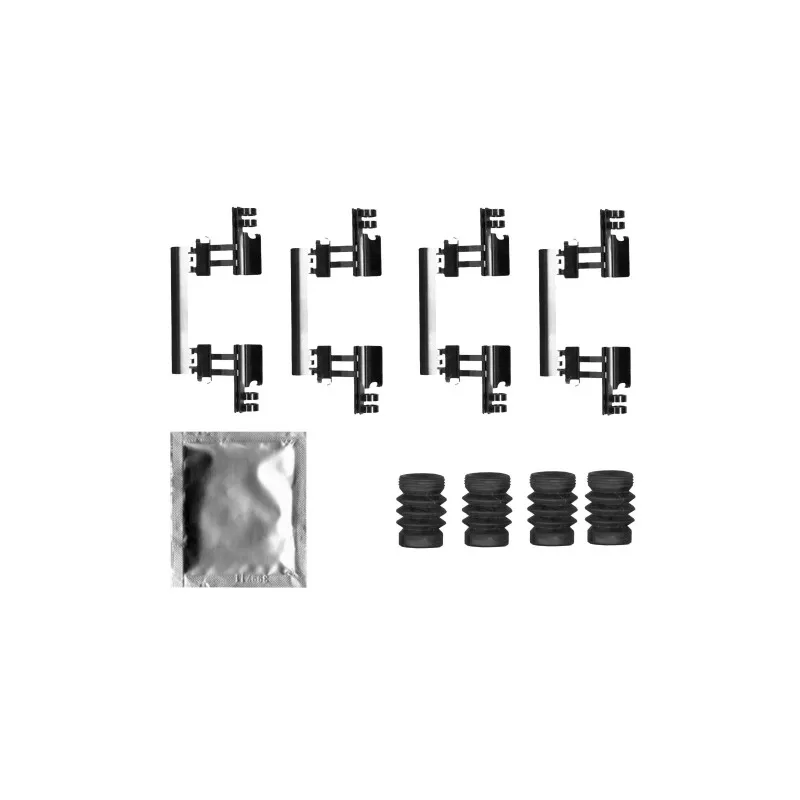 Kit d'accessoires, plaquette de frein à disque TEXTAR 82542000