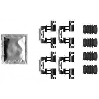 Kit d'accessoires, plaquette de frein à disque TEXTAR 82542100