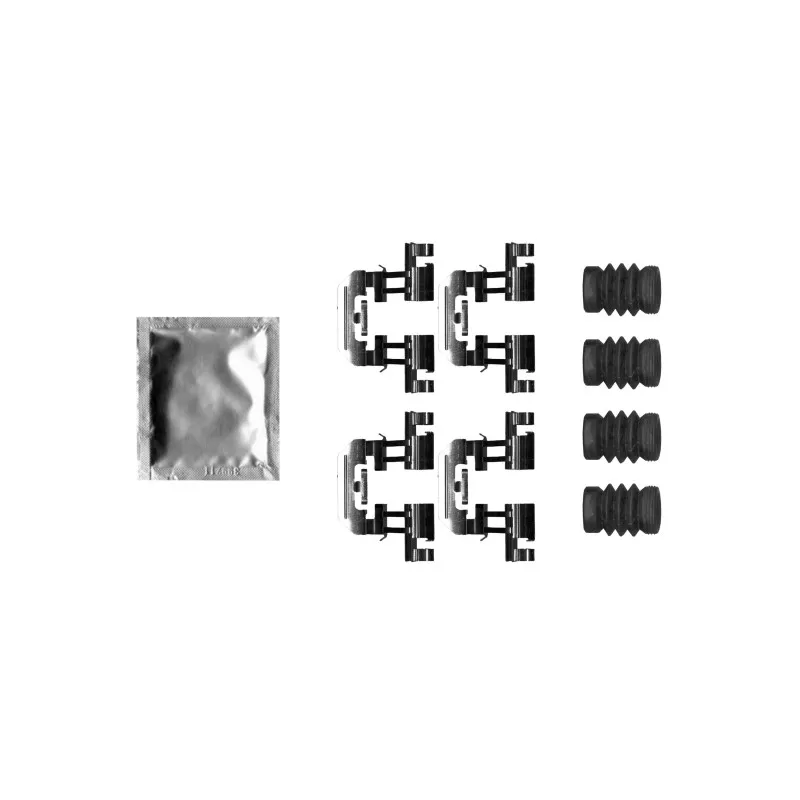 Kit d'accessoires, plaquette de frein à disque TEXTAR 82542100