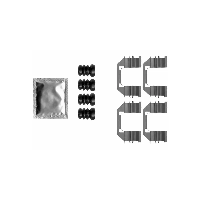 Kit d'accessoires, plaquette de frein à disque TEXTAR 82542300