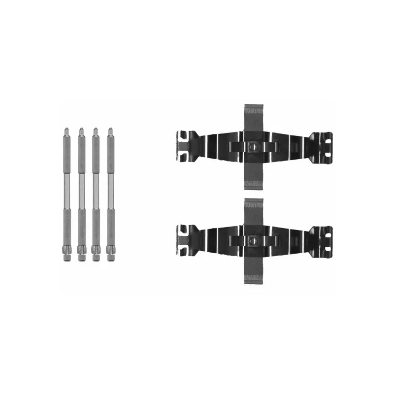 Kit d'accessoires, plaquette de frein à disque TEXTAR 82542700