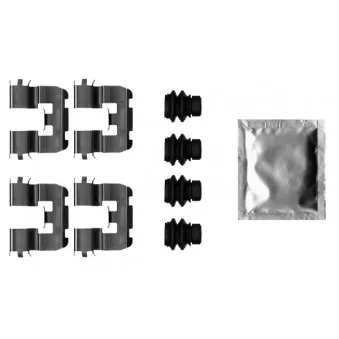 Kit d'accessoires, plaquette de frein à disque TEXTAR 82542800