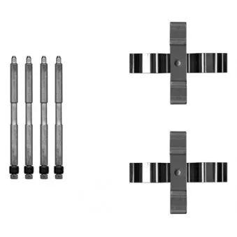 Kit d'accessoires, plaquette de frein à disque TEXTAR 82543400
